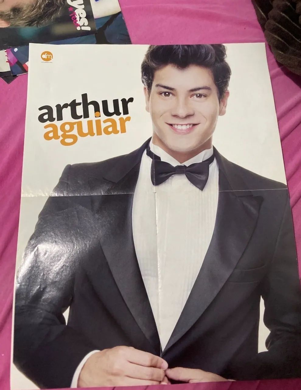 Poster duplo lua blanco e Arthur Aguiar rebelde 
