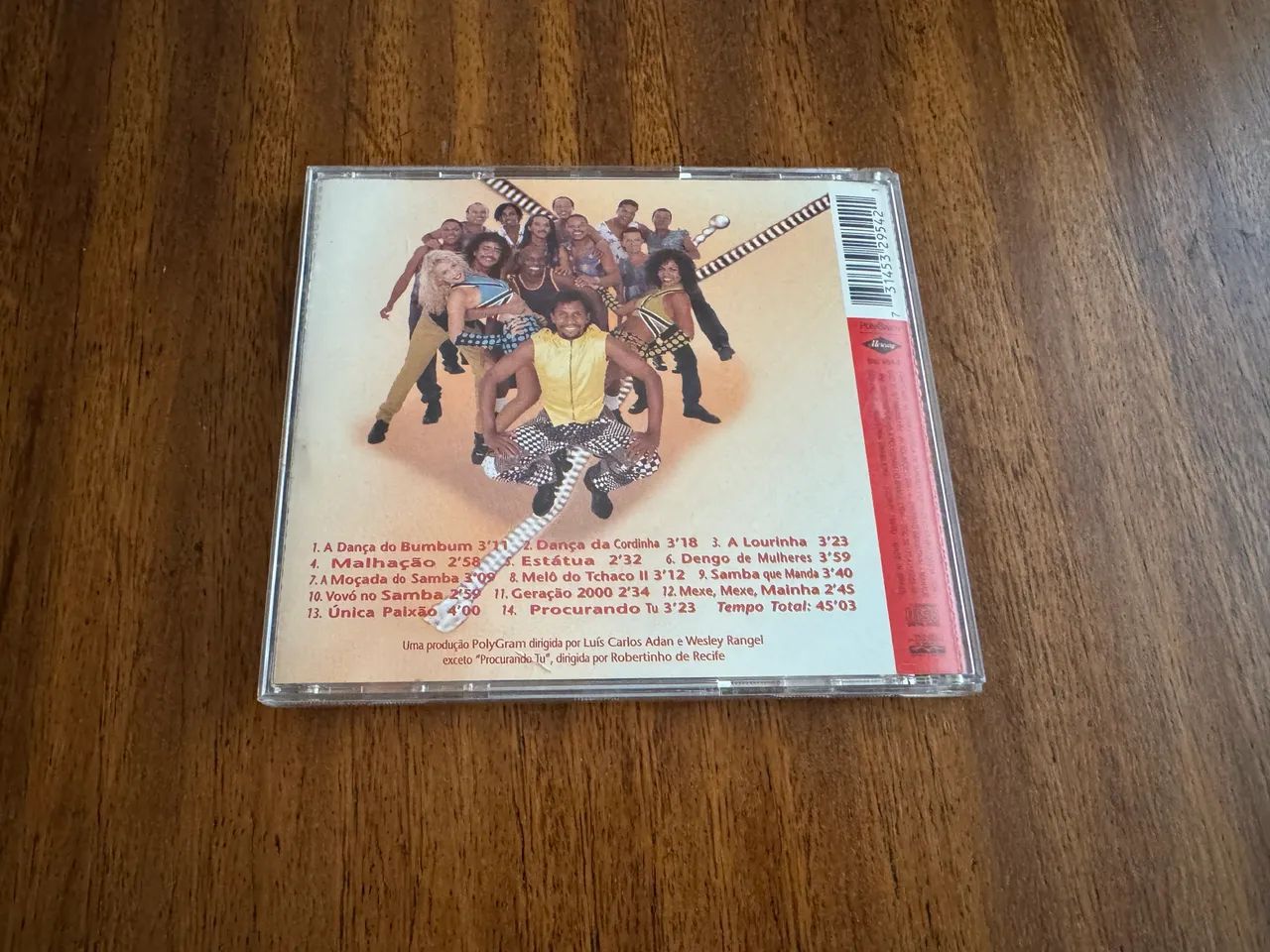 CD COLECIONADOR - É O TCHAN - NA CABEÇA E NA CINTURA - Foto 4