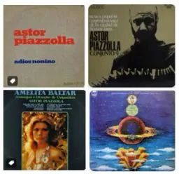 Disco de Vinil (LP) ASTOR PIAZZOLLA (combo com 4 discos)