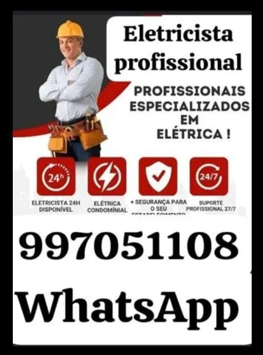 Eletricista serviço de instalações