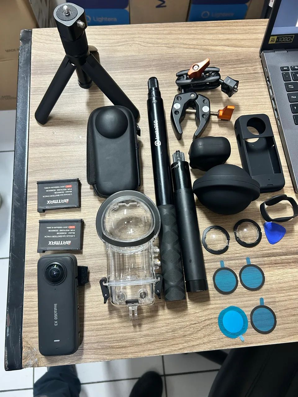 Câmera ação insta360 x3 - Foto 3