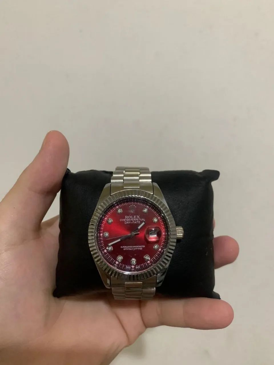 Relógio Rolex valor único n baixo mais 