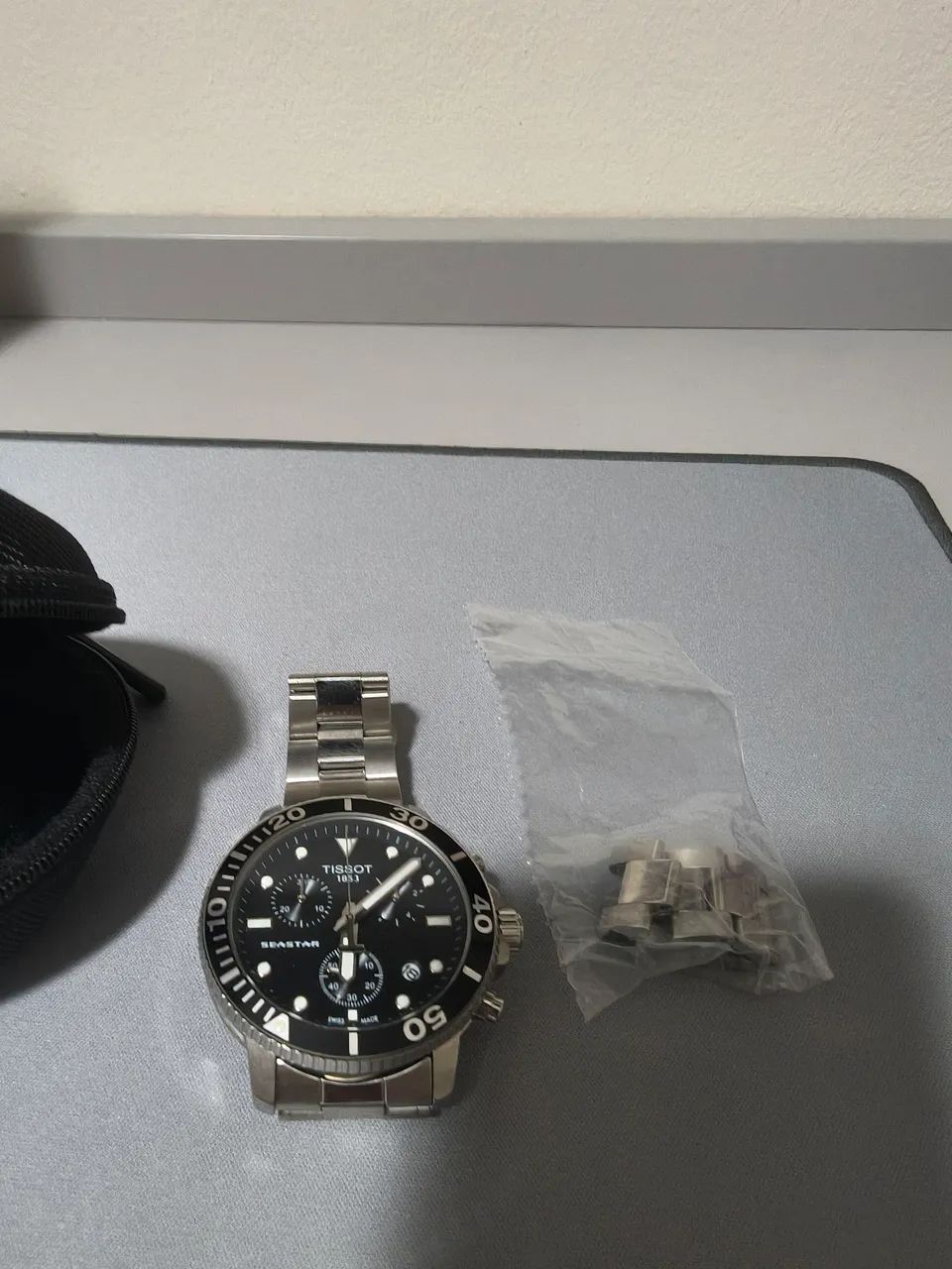 Relógio Tissot Seastar 1000 Cronógrafo  - Foto 4