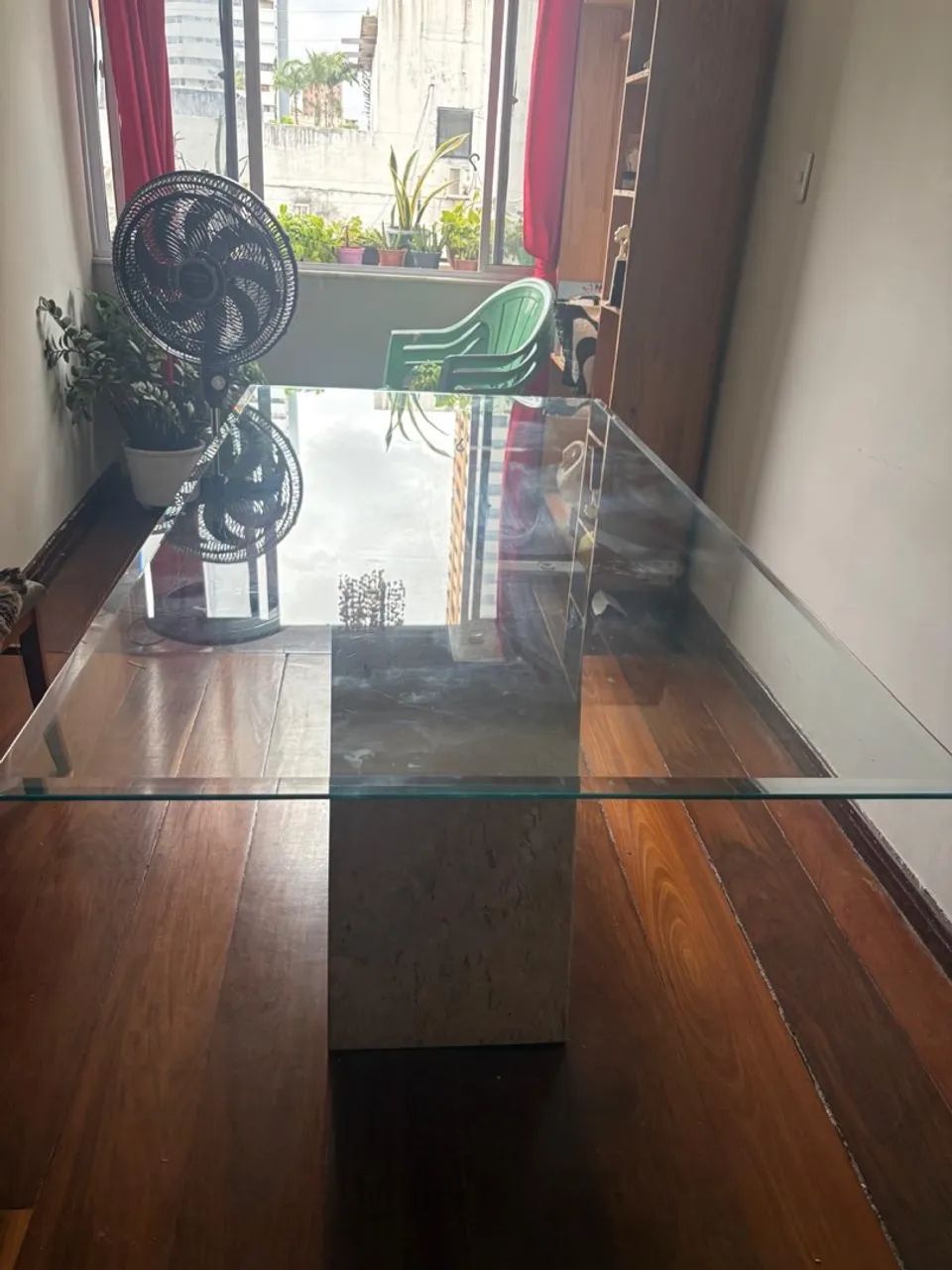 Mesa de Vidro 6 Lugares - Oportunidade! - Foto 2