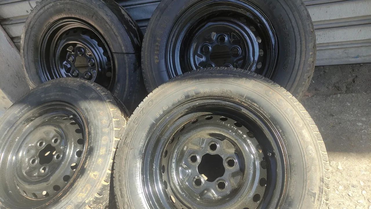 Roda kombi aro 14 + banco kombi - Foto 2