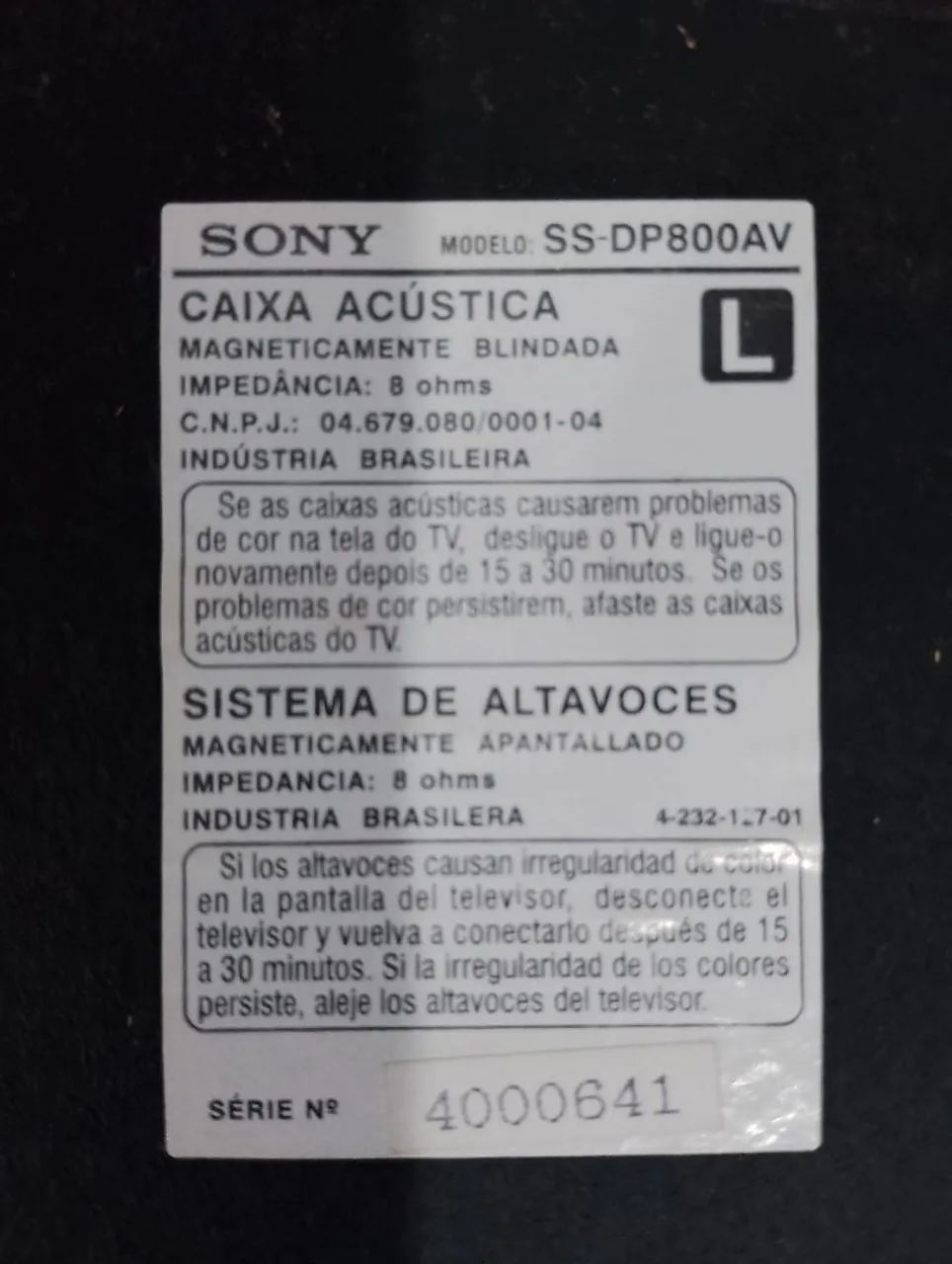 Duas caixas de som Sony  - Foto 4