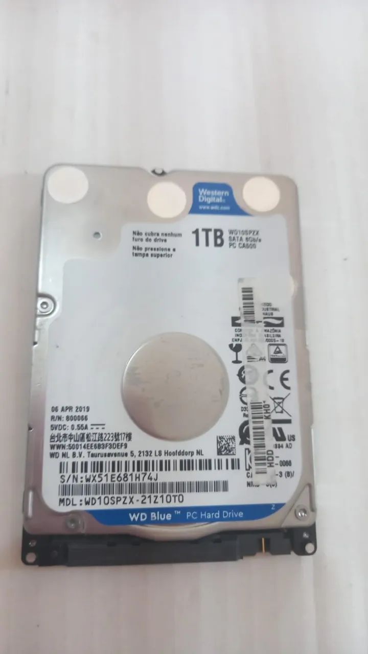 Hd 1tb Notebook, Xbox, Ps3, Ps4, Dvr, Pc 