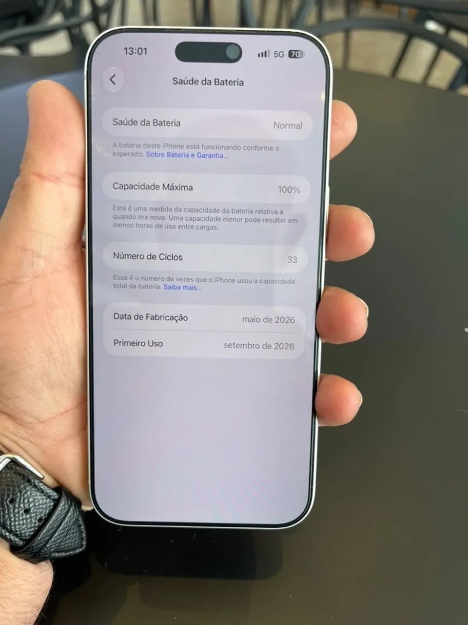 iPhone 17 pro Max Silver de 256gb - Foto 2