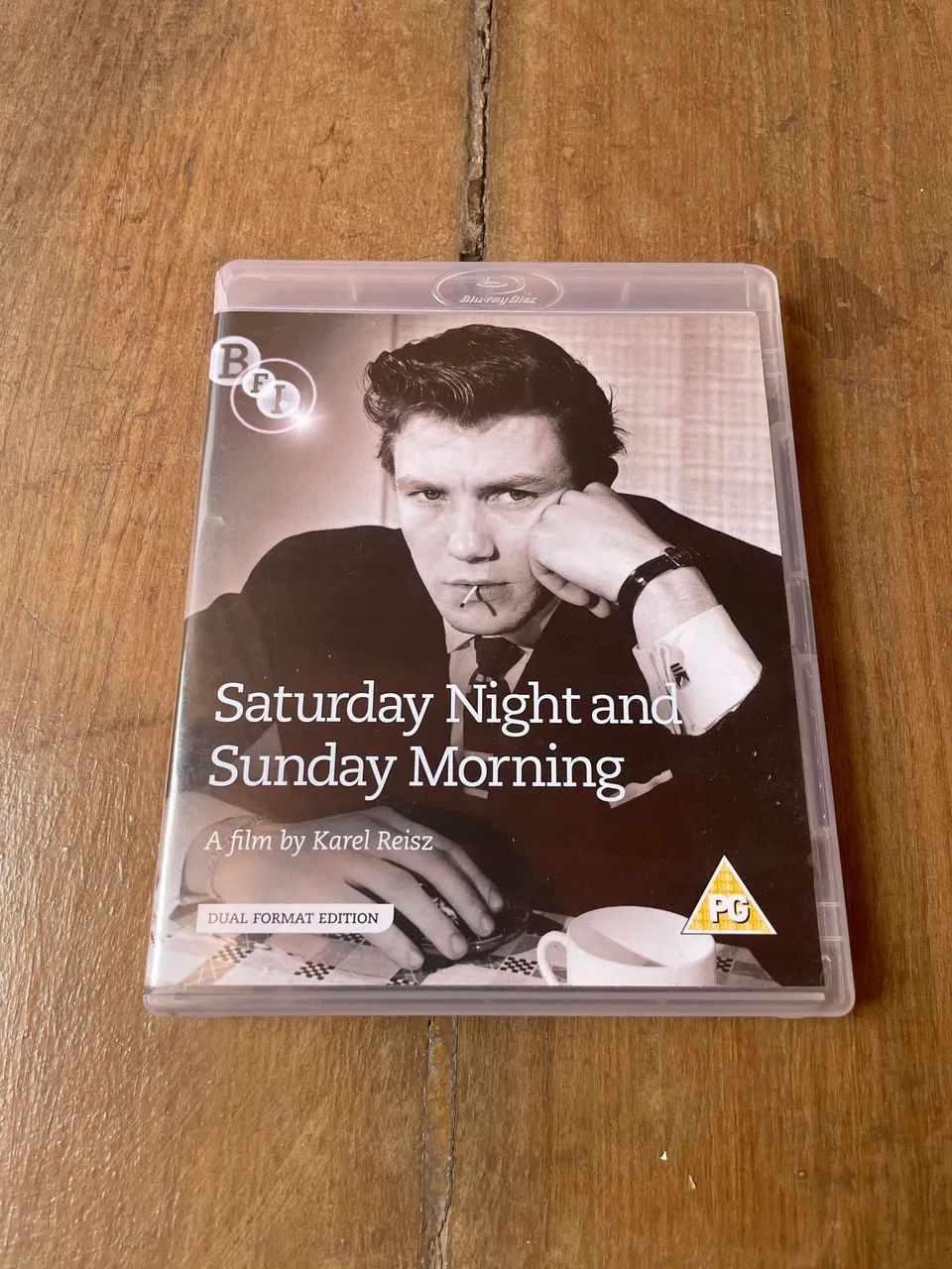 DVD+Blu-ray Saturday Night, Sunday Morning importado
