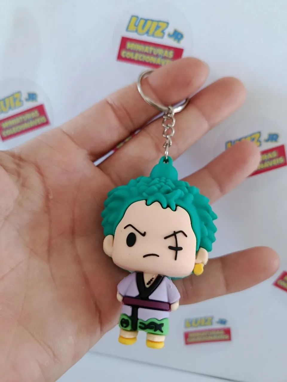 Chaveiros One Piece - 6 unidades  - Foto 4