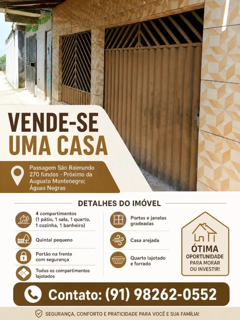 Casa em Icoaraci Águas negras. - Foto 3