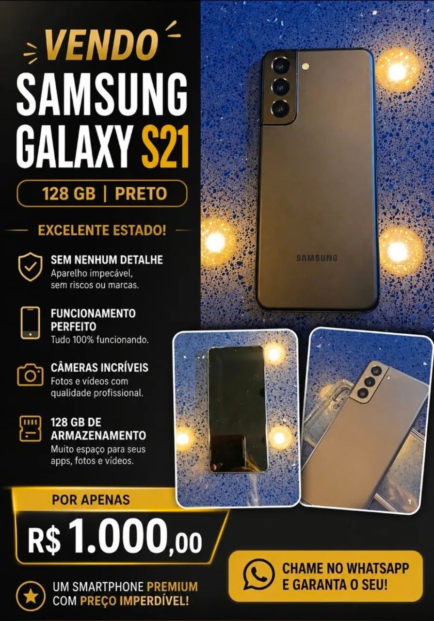 Vende celular s21