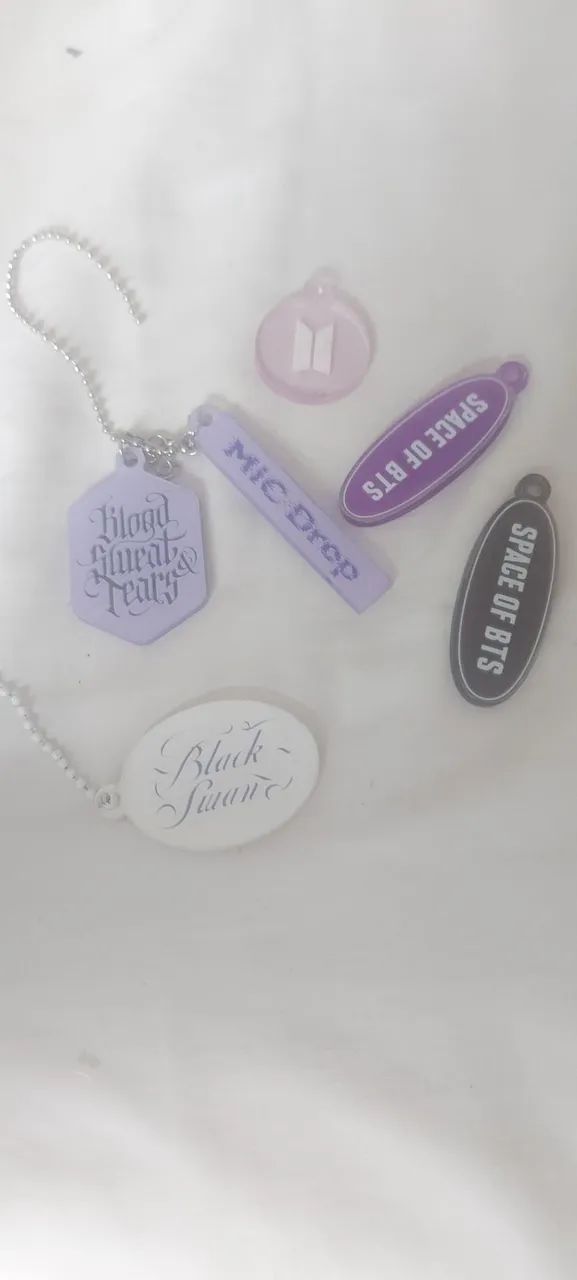 Chaveiros oficiais pop up bts