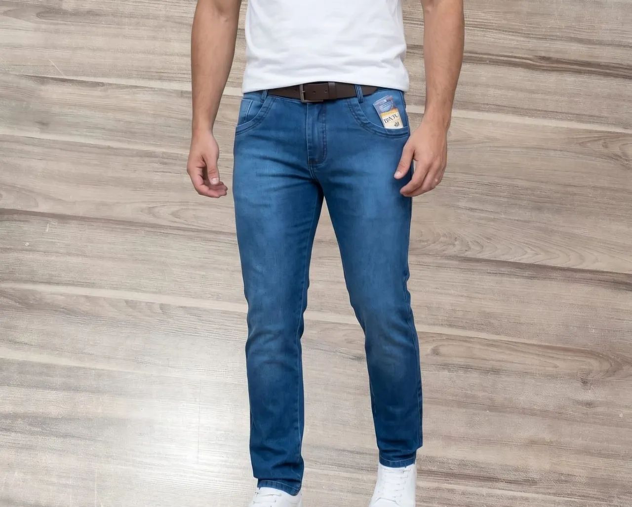 Calça Jeans Masculina - Foto 3