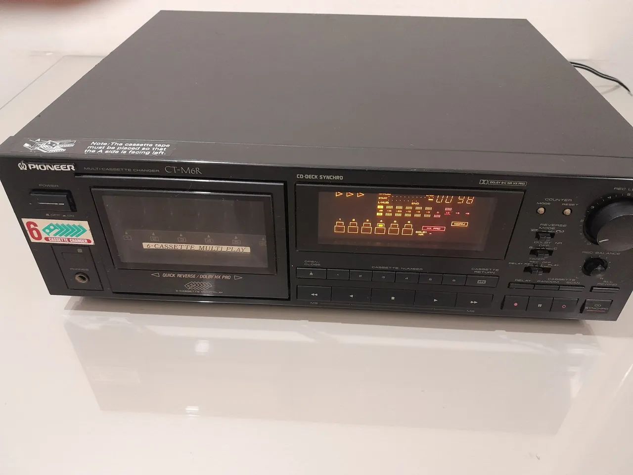 Tape Deck Pioneer CT-M6R - Foto 2
