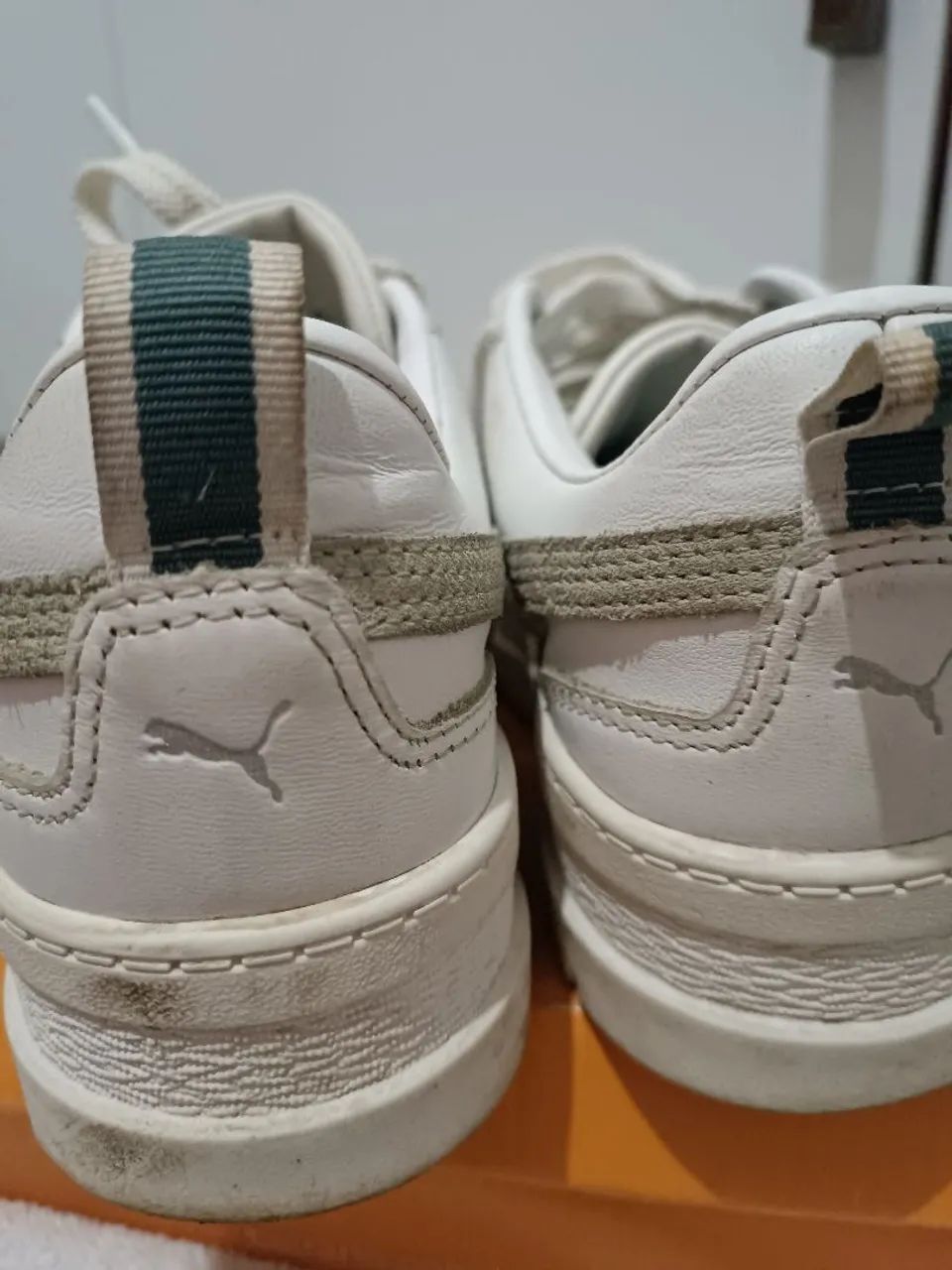 Tênis puma em couro número 37 - Foto 3