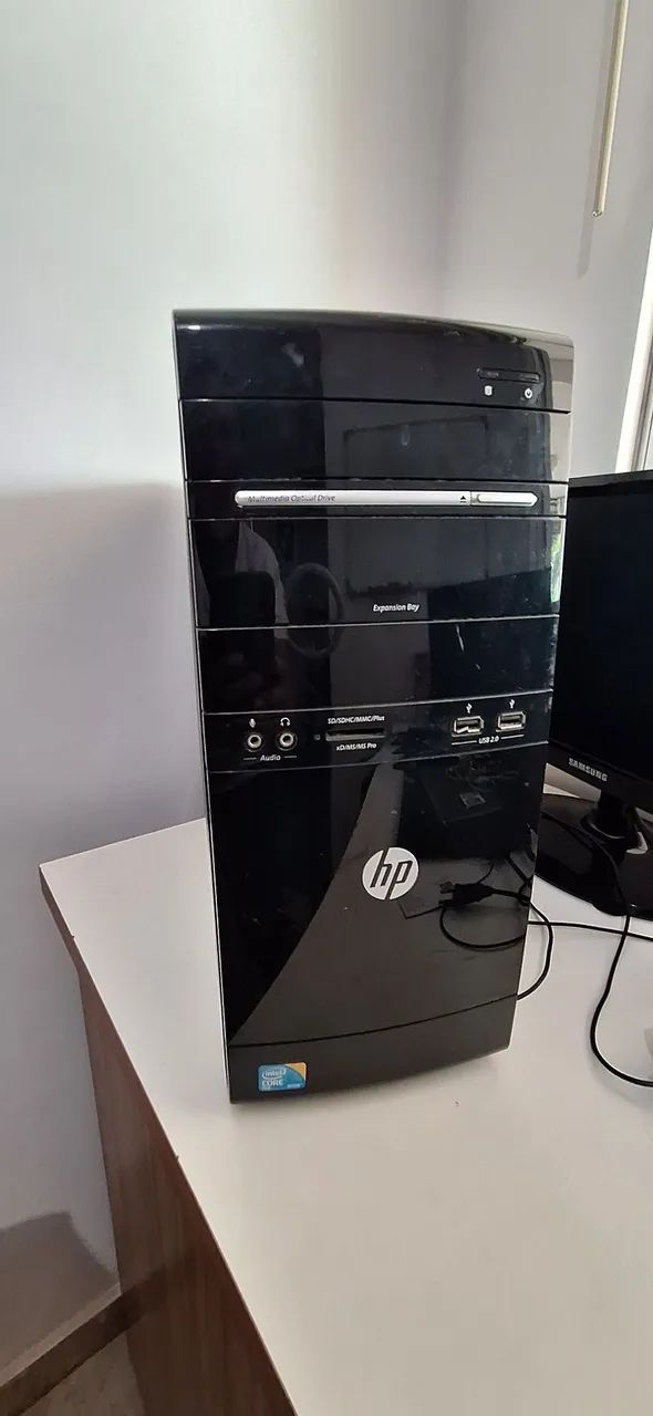 Computador HP core 2 duo, 4gb de memória, ssd 120gb. - Foto 5