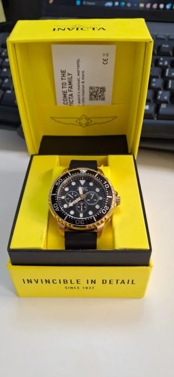  Invicta Pro-driver Original! / Quartzo vh63 - Foto 2