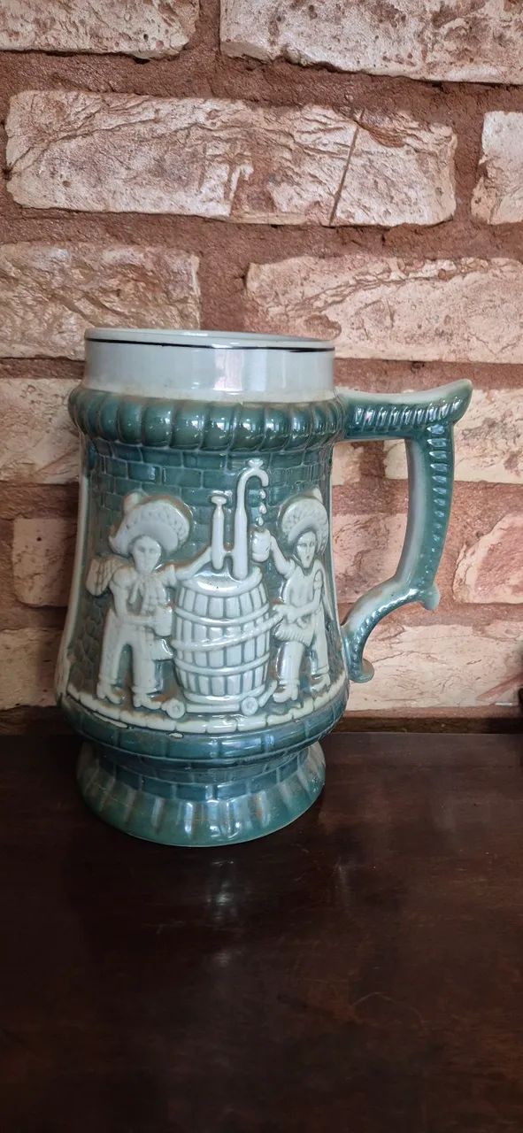 Caneca grande antiga 25cm  - Foto 3