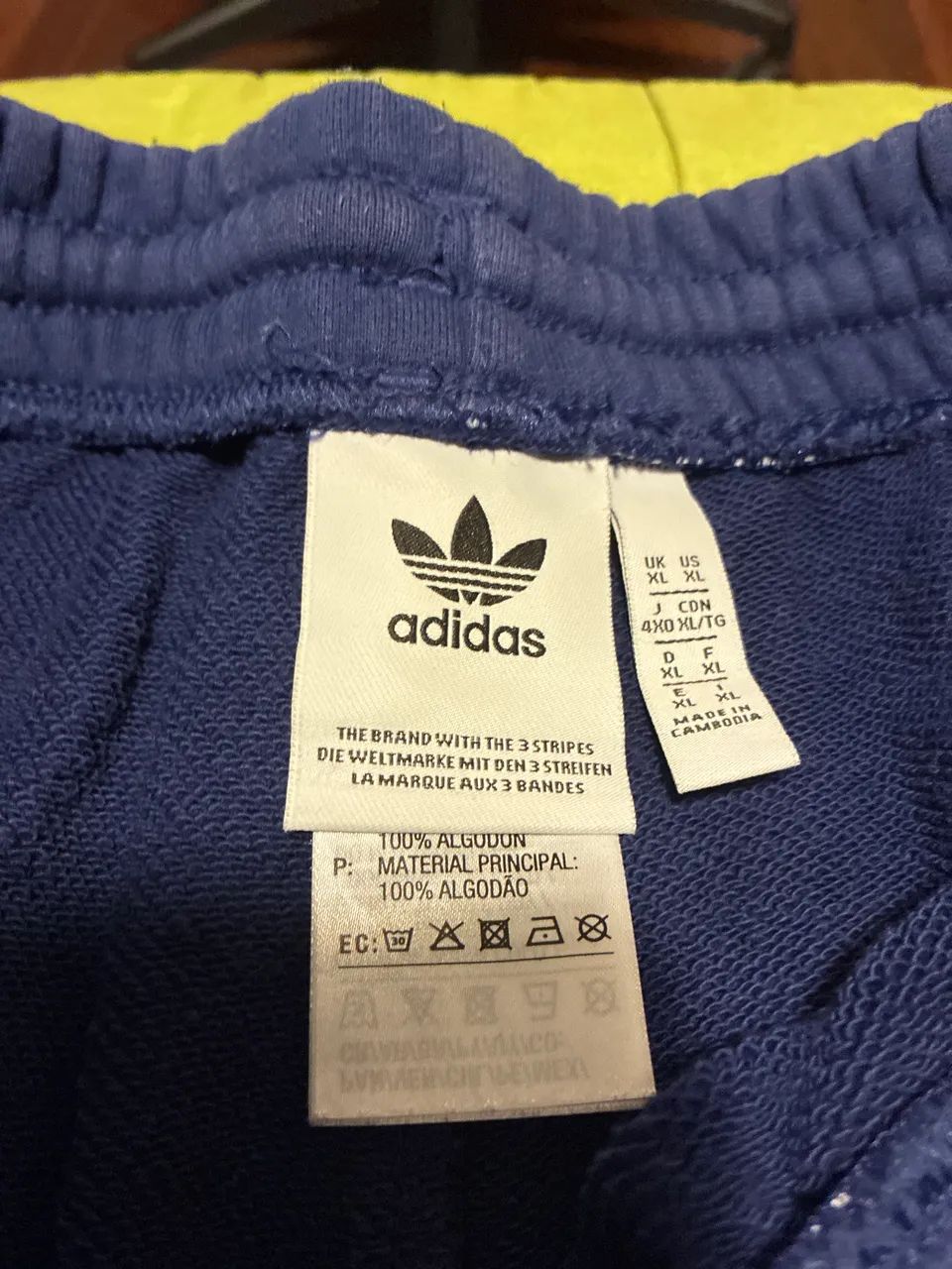 Calça Moletom Adidas Original - Tamanho GG - Foto 3