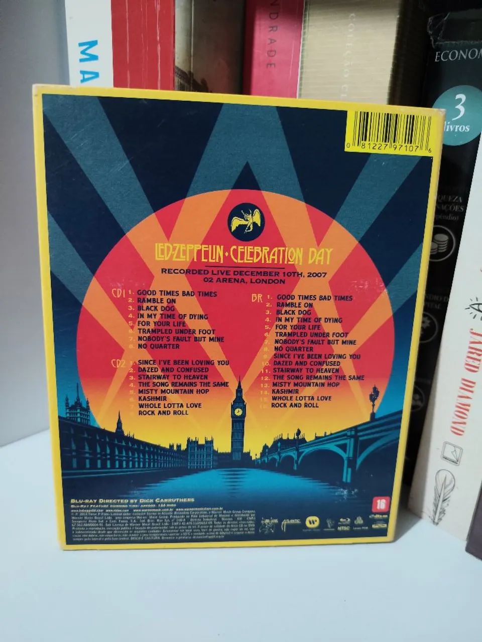 Led Zeppelin Celebration Day blu-ray e CD duplo  - Foto 5