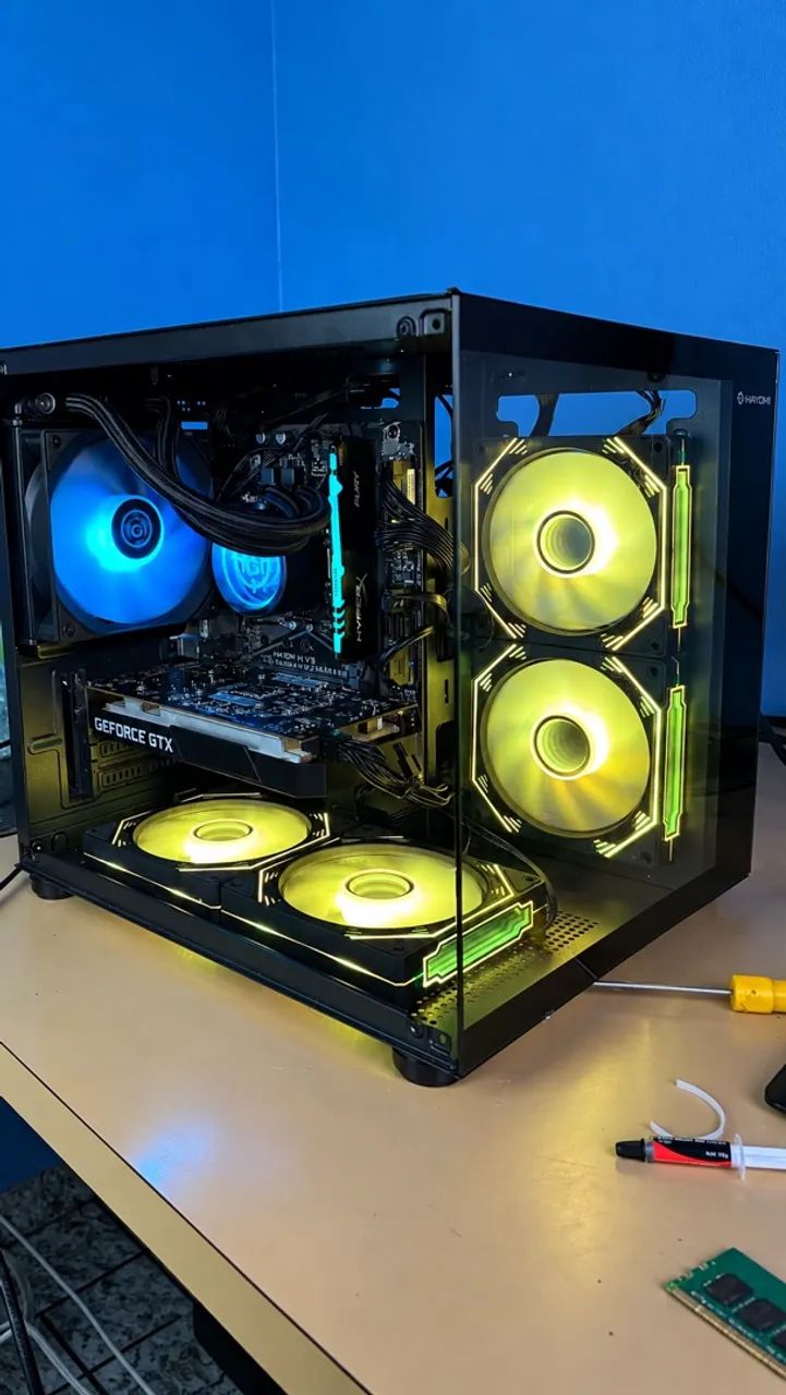 Pc Gamer Novo i5 10400F + 16 Gb + Ssd 240 Gb + GTX 1650 ( Parcelo