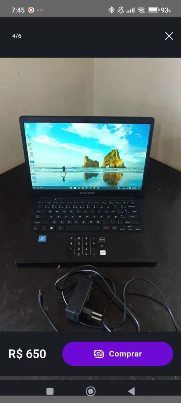Notebook Multilaser 