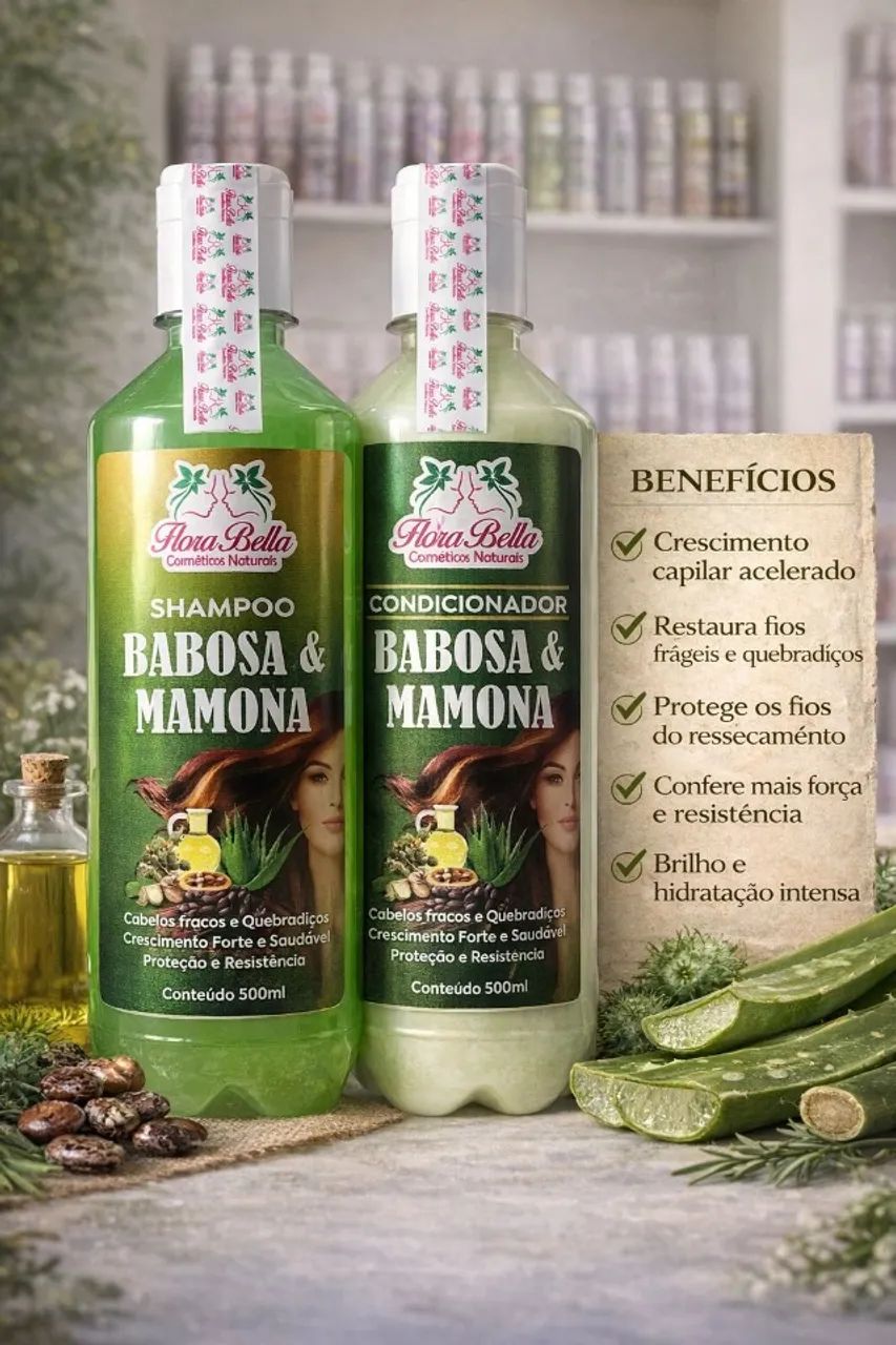 Kit Capilar De Babosa