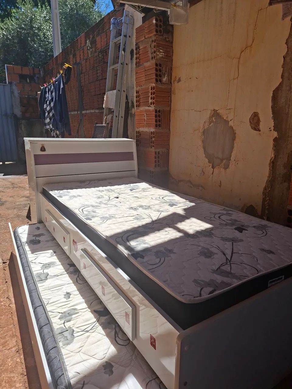 Cama com auxiliar de solteiro  - Foto 3