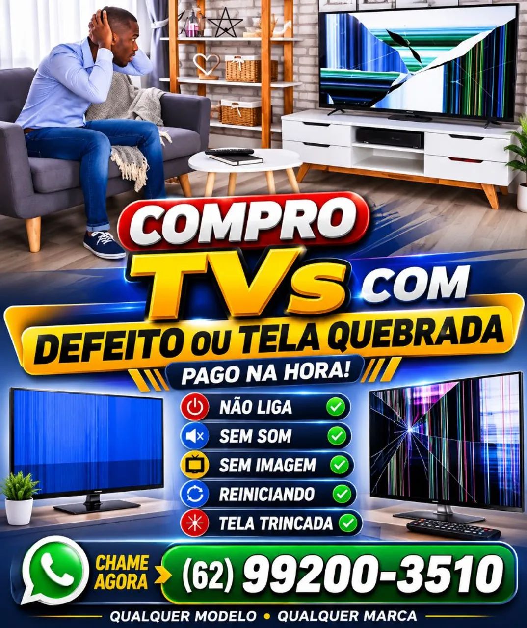 Compr@ Tv com Defeito 