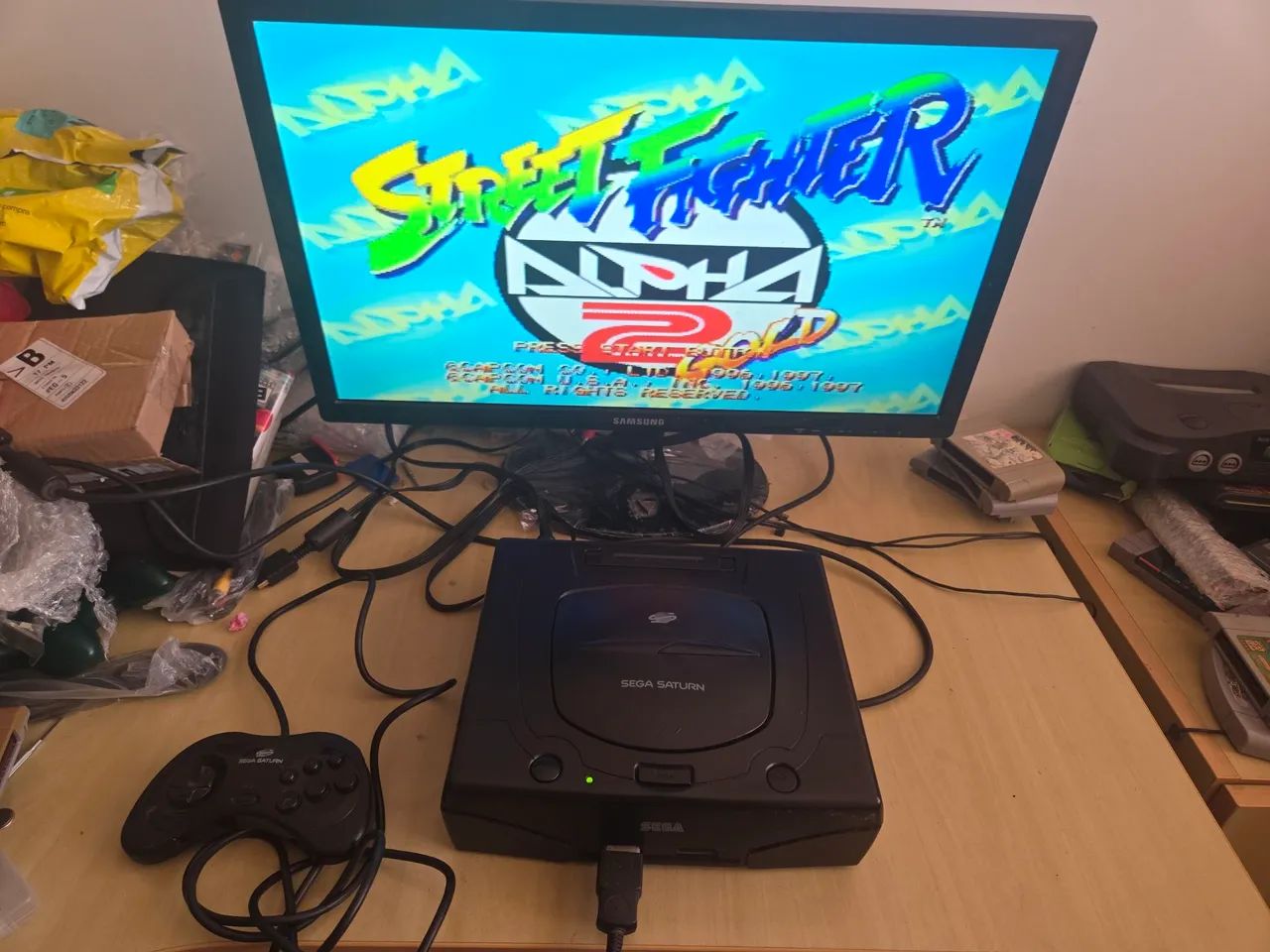 Sega Saturno Completo - Foto 3