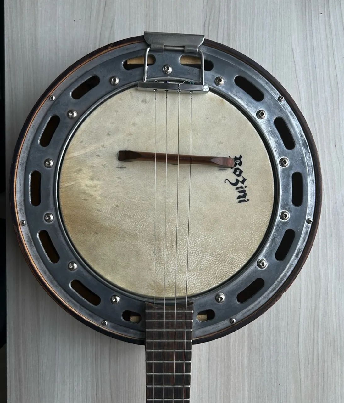 Banjo Rozini semiacústico usado - Foto 2