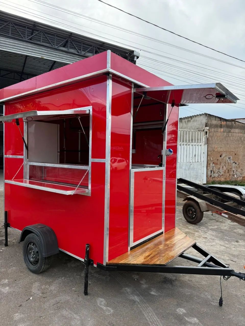 Trailer food truck 