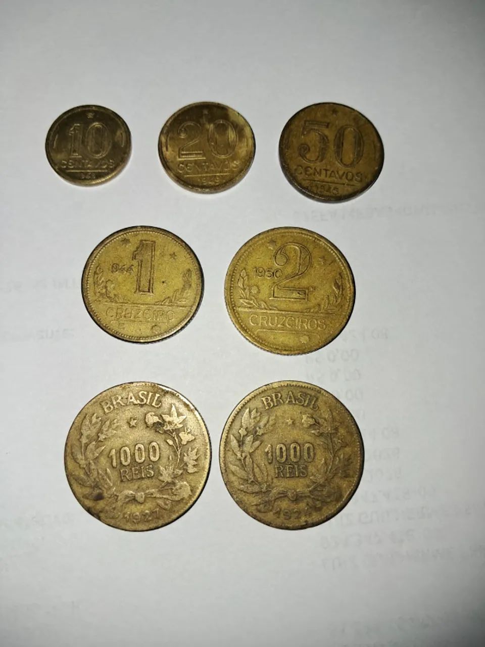 Moedas Antigas do Brasil