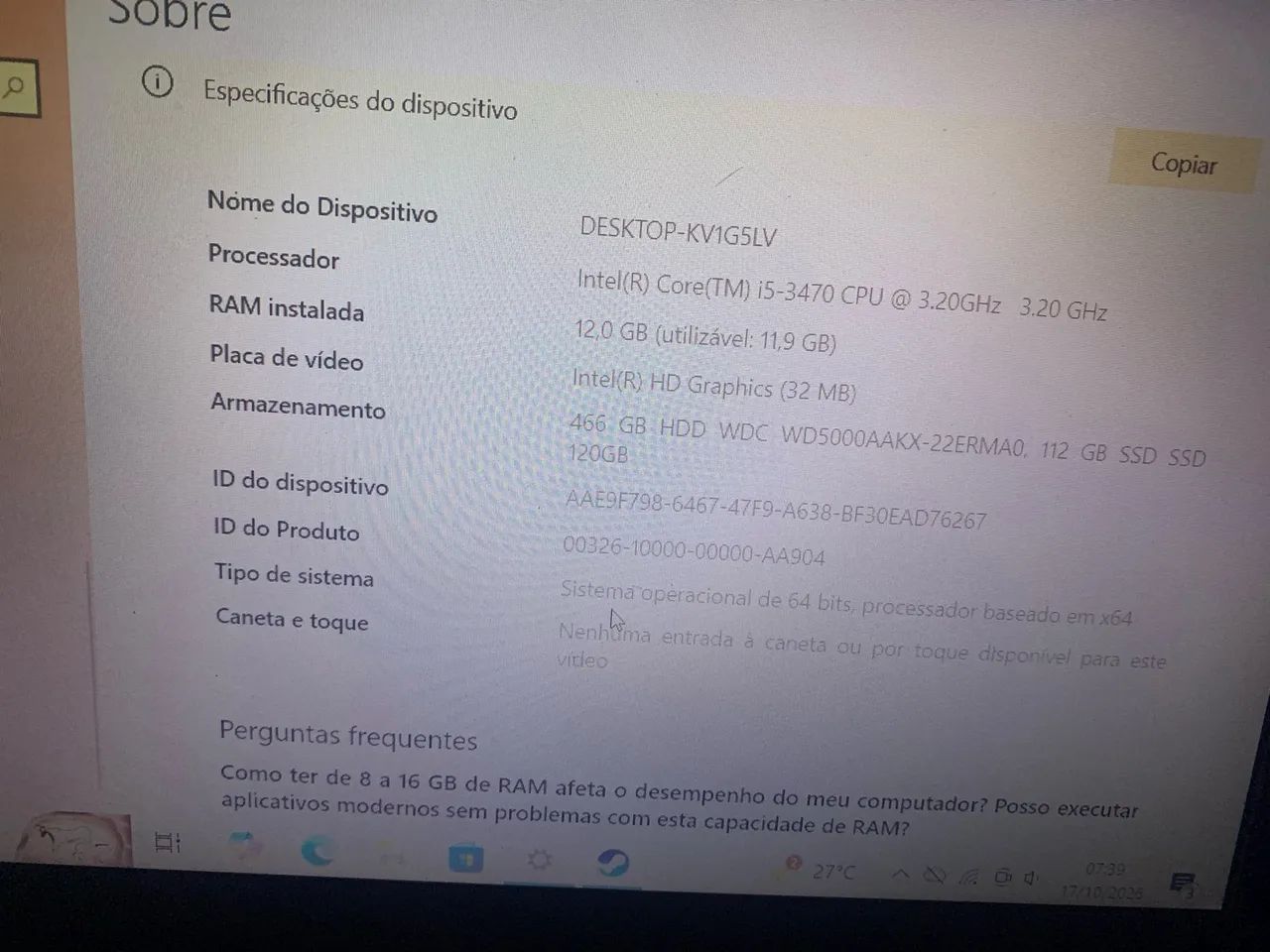 Vendo ou troco pc - Foto 4