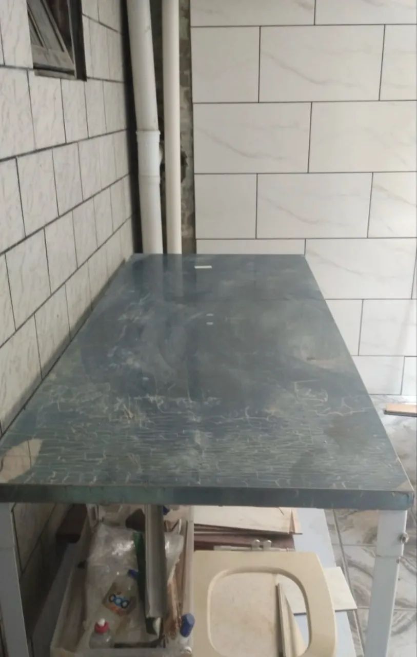 Mesa de inox 190/70