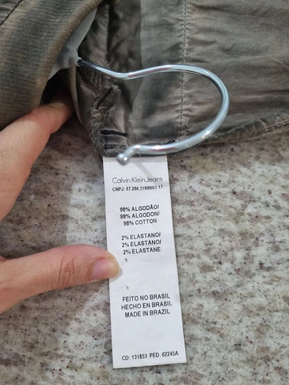 Casaco calvin klein
