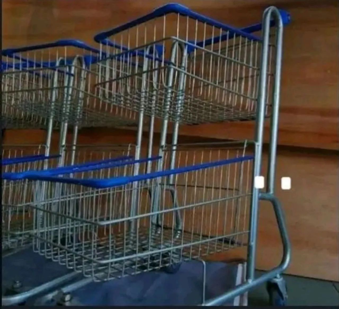 Carrinho de Compras Premium Duplo 90L  - Foto 2