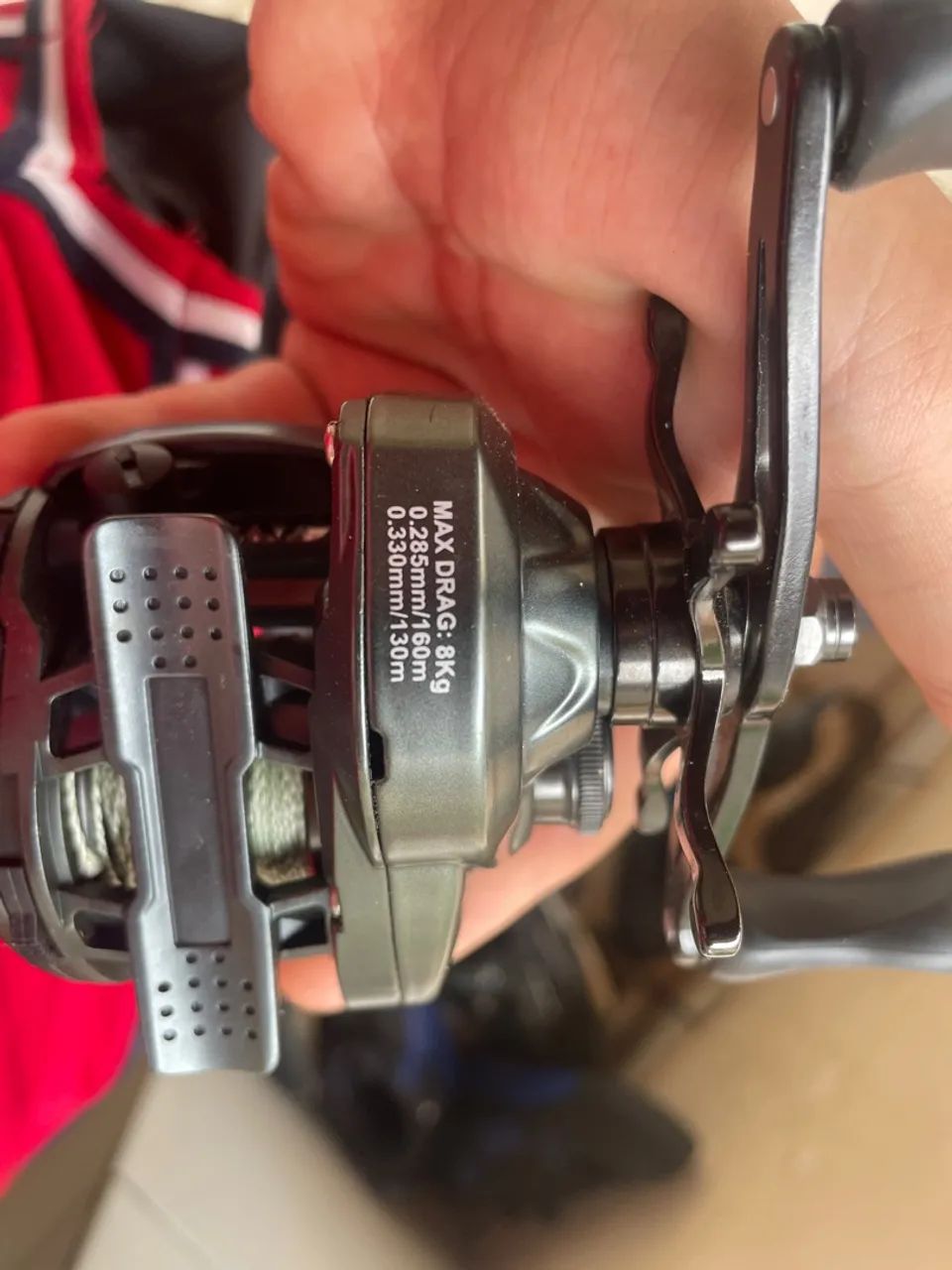 Carretilha XT LH - 9 rolamentos, drag de 8 kg  - Foto 2