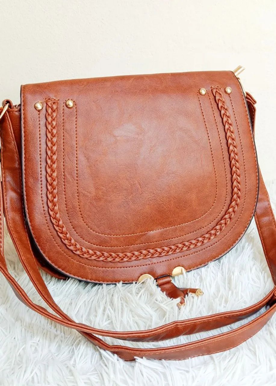 Bolsa Feminina Grande Nova Retrô Elegantíssima  - Foto 3