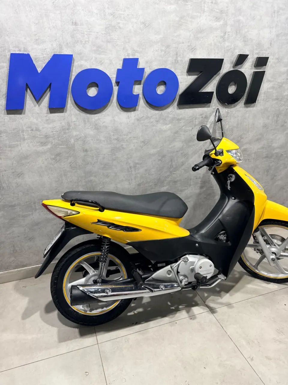 HONDA BIZ 125   AMARELO 2007 - Foto 3