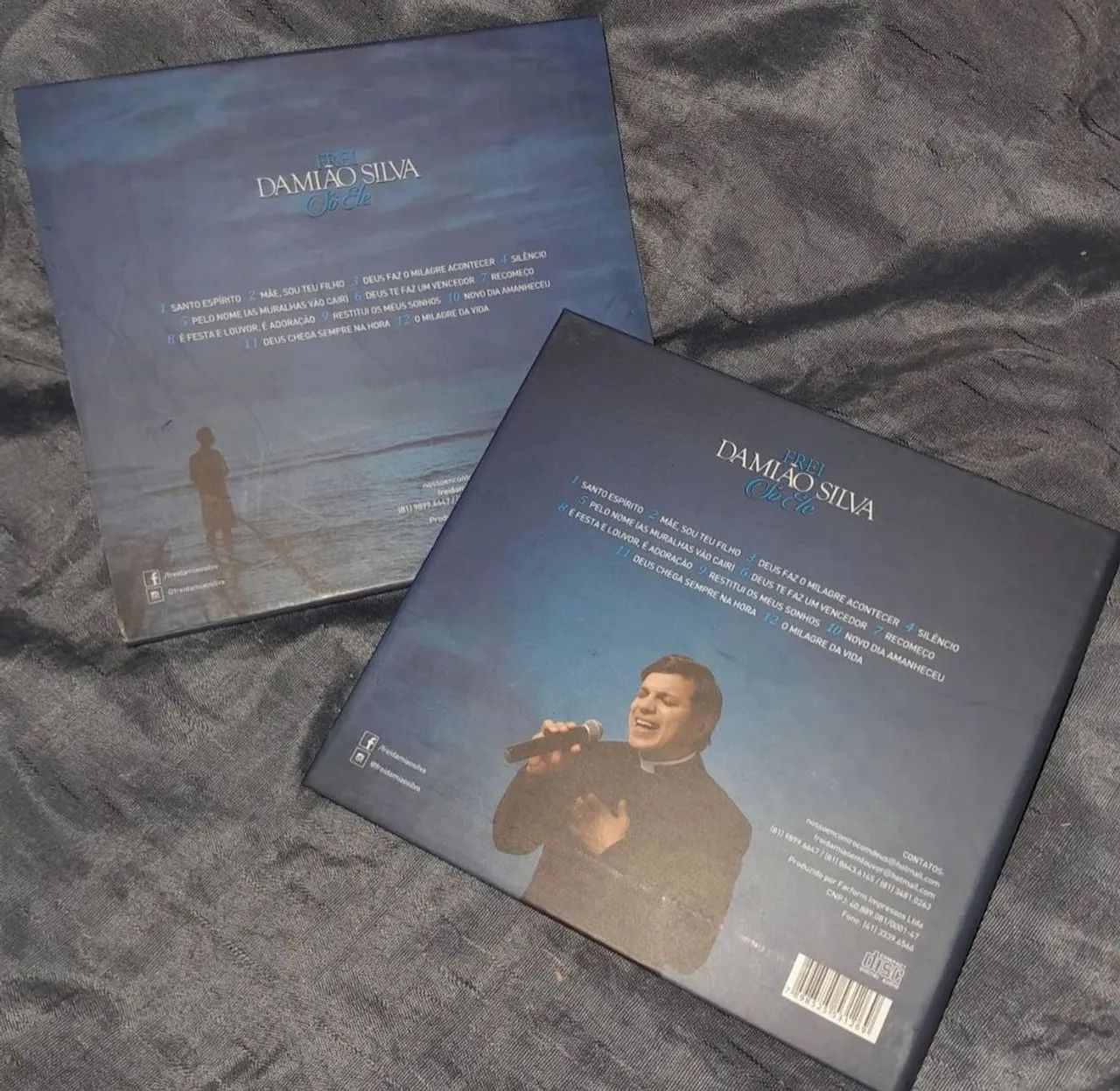 Kit Cd e dvd Roberto carlos - Duetos + frei damiao silva - Foto 5