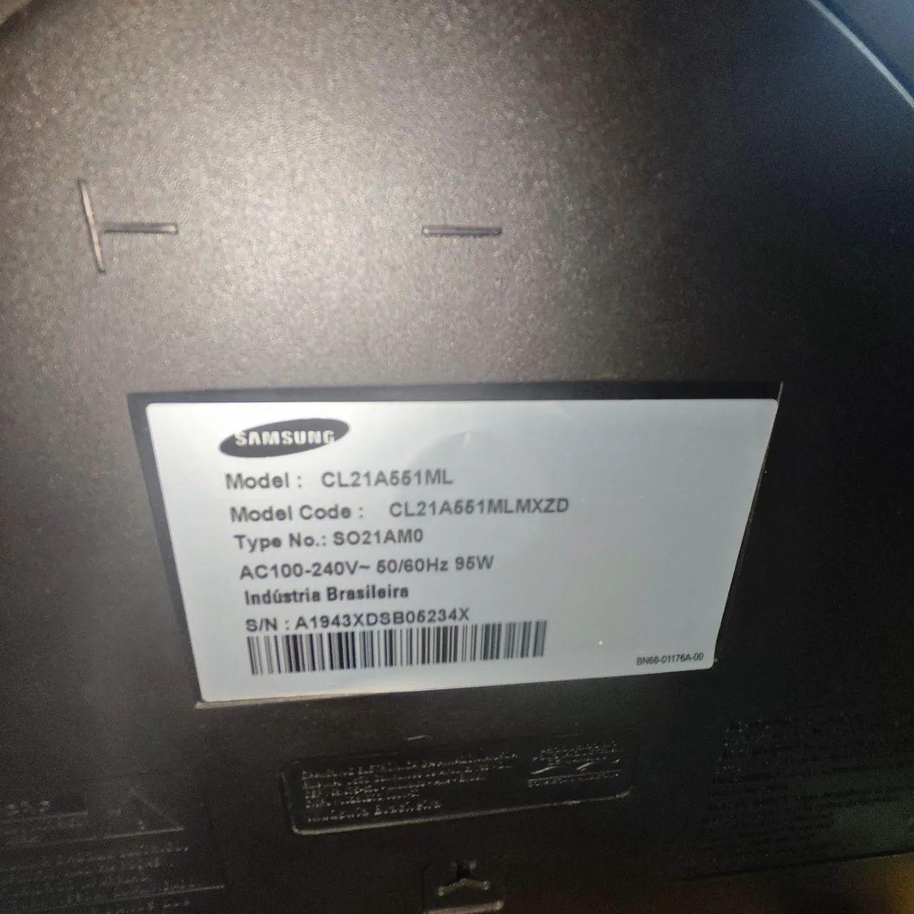 TV Samsung Tubo 21 Polegadas Slim + Controle Remoto (Impecável!) - Foto 2