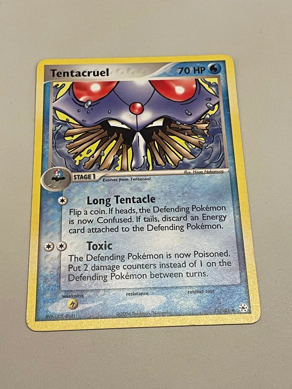 Tentacruel 51/101 - 2004 - PT - SP - Pokémon  - Foto 2
