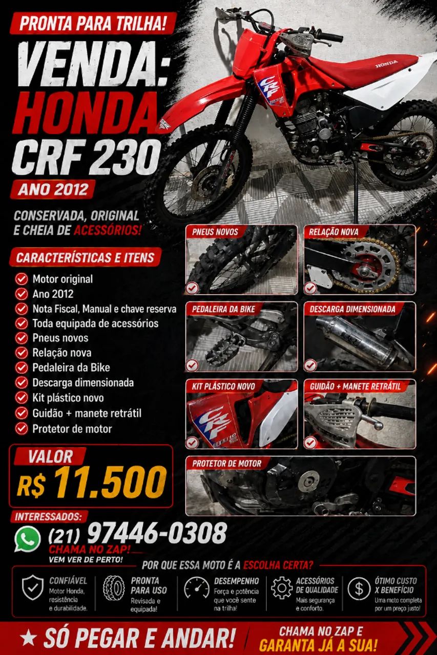 CRF 230  - Foto 2
