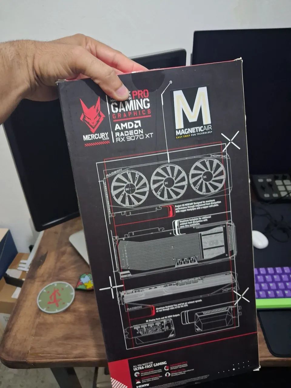 RX 9070 XT 16gb XFX - Foto 2