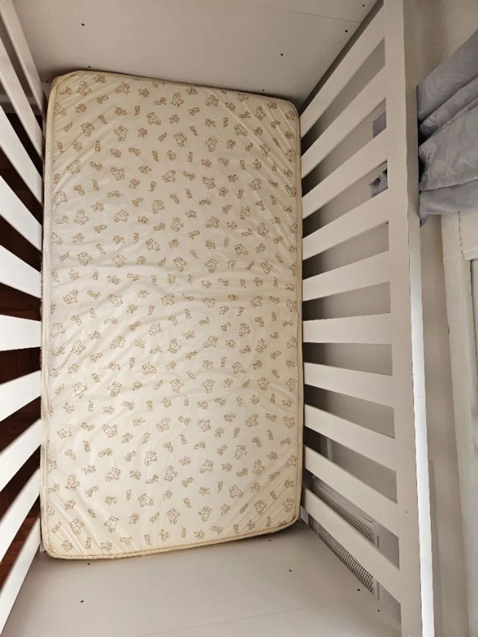 Berço Evolution Branco 4 em 1 - Reller - Com colchão Ortobom - Foto 5