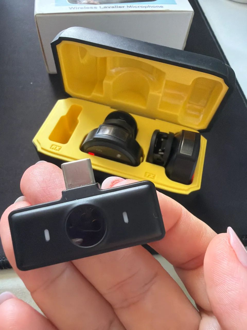 Microfone de lapela - Foto 4