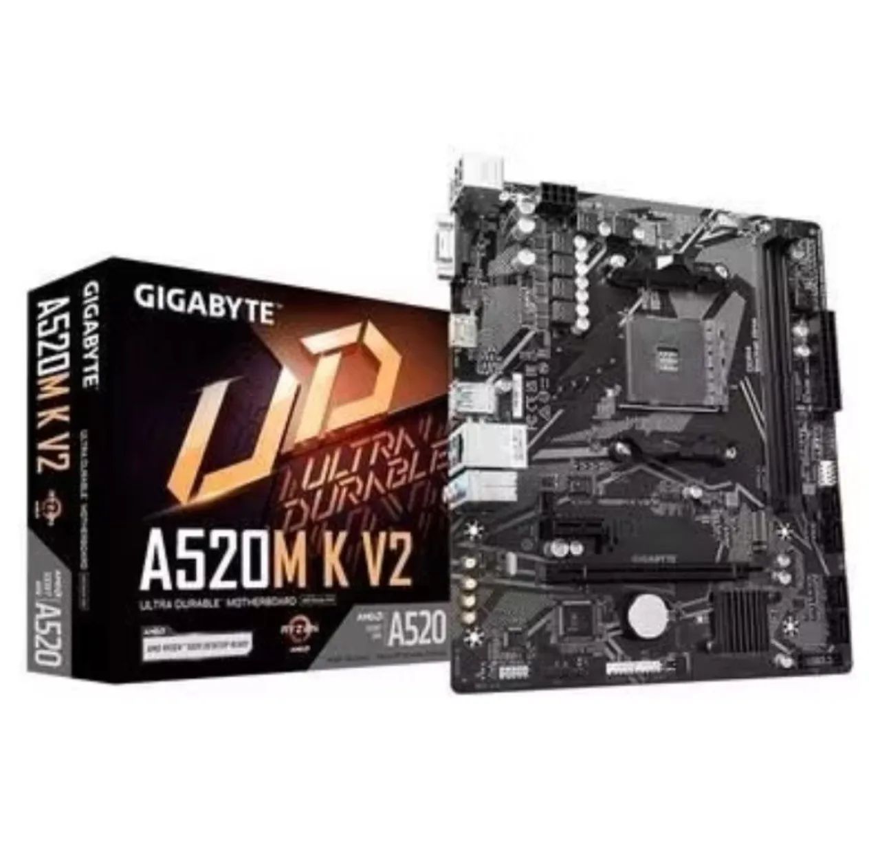 Placa mãe a520m ddr4 para processador ryzen