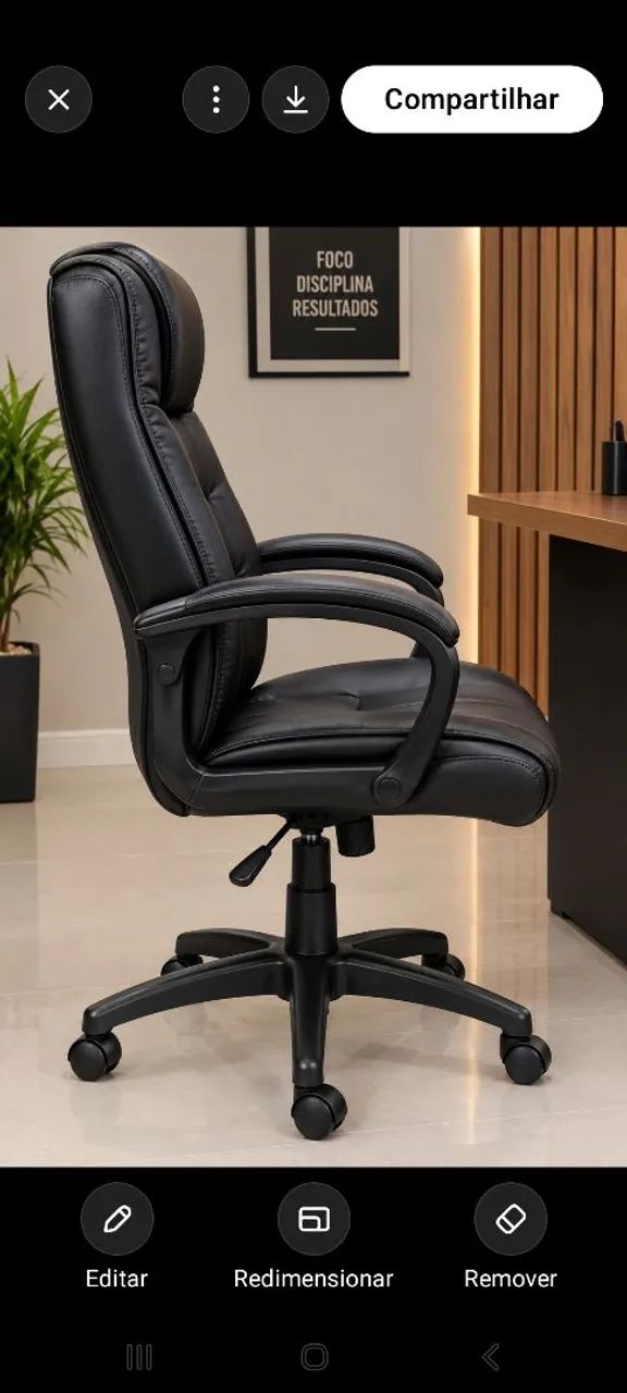 Cadeira Presidente Diflex  - Foto 2